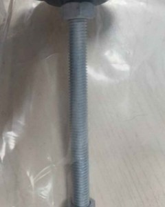 Foot adjustable M10x140 dacro cpl MC